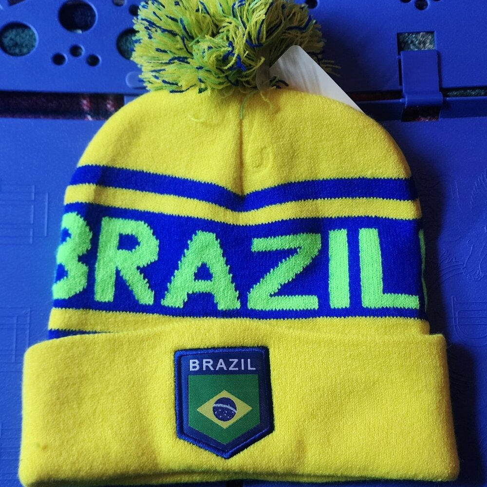 Beanie Brazil 🇧🇷 Amarillo